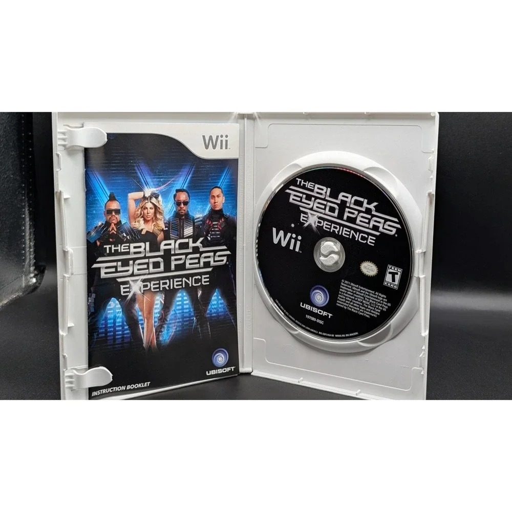 Black Eyed Peas Experience Limited Edition (Nintendo Wii, 2011) With Manual